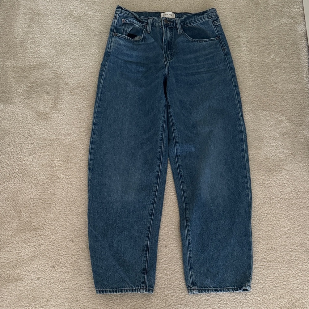 FRAME - Lowslung Barrel Jeans